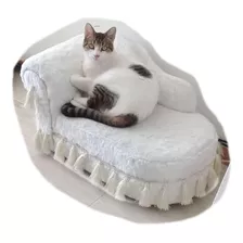 Sillon Mascota Ecocuero Gato Cama Premium Haussman Vip