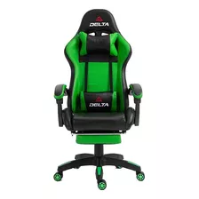 Sillas Gamer Reclinables 150 Delta Nx Color Green Decorplas Color Verde