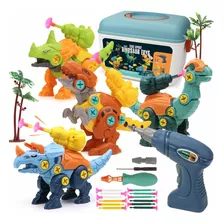 Jurassic World Kids Building Toy Dinosaurios 4 Pack