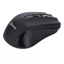 Mouse Nextep Inalambrico 1600 Dpi Receptor Usb Negro Ne-4 /v