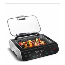 Parrilla Asador Gourmia Y Freidora Aire 2 En 1*envio Gratis*