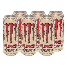 Monster Energy Pacific Punch 473ml Brasil Pack X6 