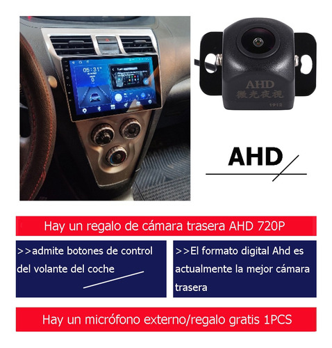 Auto Radio Estreo Android Gps Para Toyota Yaris 2008-2015 Foto 3