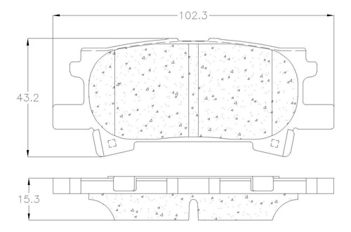 Balatas Traseras Lexus Rx330 2004 Grc Foto 2