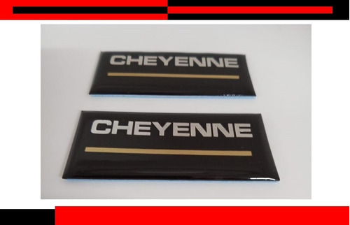  Emblemas Chevrolet Cheyenne Laterales  1991-1998. Foto 3