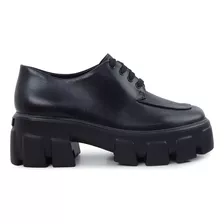 Sapato Feminino Carrano Oxford Preto Black - 639006