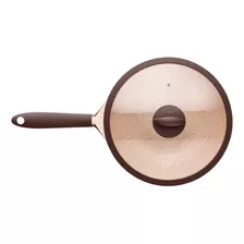 Panela Wok Indução Ceramic Flon Belga 28cm 