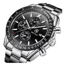 Reloj Luminoso Benyar Chronograph Quartz Business