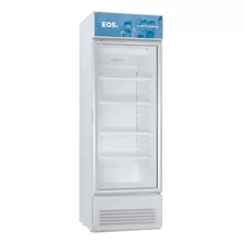 Refrigerador Expositor Eos 338l 1 Porta Vertical Eco Eev400 Cor Branco 220v