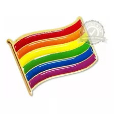 Broche Boton Buton Pin Lgbt Parada Gay Bandeira 50 Und