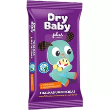 Toalhinhas Umedecidas Dry Baby - 50 Unidades Full