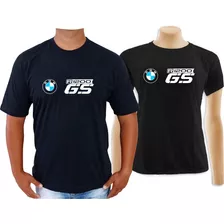 Kit Camiseta Casal Bmw Gs 1200 Lançamento 100% Algodão