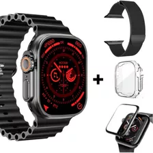 Relógio Smartwatch Femi E Masc Hw68 Max + Brindes Lançamento