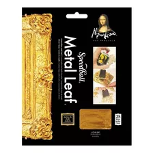 Hojas Metálicas Pan De Oro Mona Lisa14x14cm 25unidades
