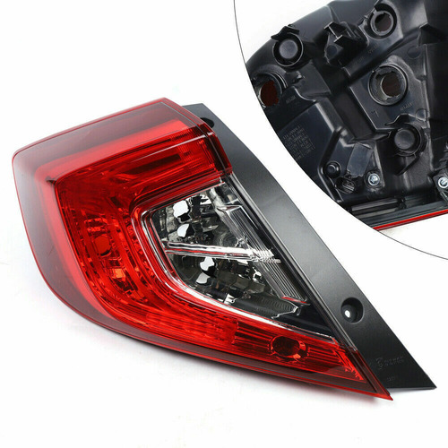 Luz Trasera Compatible Con Honda Civic Sedan Lh 2016-2020 Foto 4