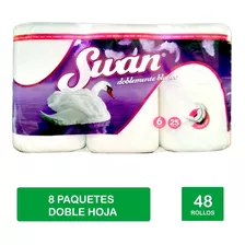 Papel Higiénico Swan 25 Mts Doble Hoja 48 Rollos