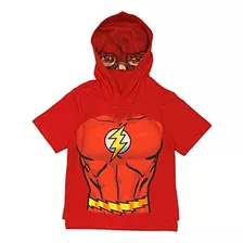 Dc Comics Little Boys The Flash Camiseta Con Capucha Con Más