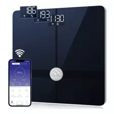 Fitindex Bascula Wi-fi Para Peso Corporal, Bascula De Grasa