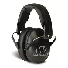 Walkers Game Ear Ear, Manguito Plegable De Perfil Bajo, Negr