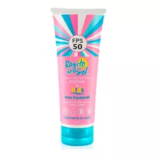 Crema Protectora Kids Fps50 Con Pantenol Rayito De Sol 90g