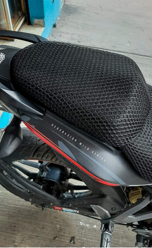 Funda Malla Mesh Doble Asiento Pulsar Rs,as,ns, Fz 2.0 Foto 7