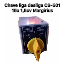 Chave Elétrica De Partida Cs-501 Monofásico Trifásico Margir