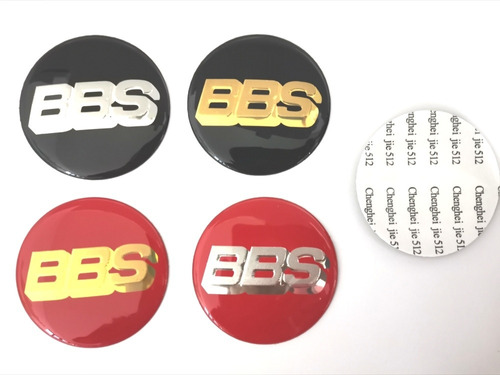 4 Sticker Bbs 60mm Foto 2