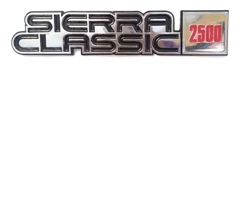 Emblema Gmc Sierra Clssic 2500 Lateral Foto 5