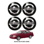 Kit 4pz Tapones Grises Sentra Se-r 2001-2006