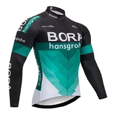 Camisa Ciclismo Manga Longa Bora Bicicleta Ziper Dry Fit Mtb