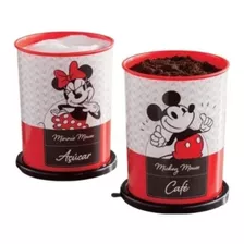 Pote Mantimentos Mickey Disney Açúcar + Café 