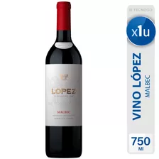 Vino Tinto Lopez Malbec Mendoza - Mejor Precio