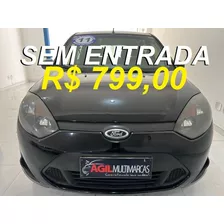 Ford Fiesta 1.0 Completo Segundo Dono 2011 Preta