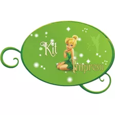 Tinkerbell Kit Impreso Para 20 Niños Personalizado