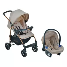 Carrinho De Bebê De Paseio Burigotto Ecco Travel System Mon Amour Com Chassi De Cor Cobre