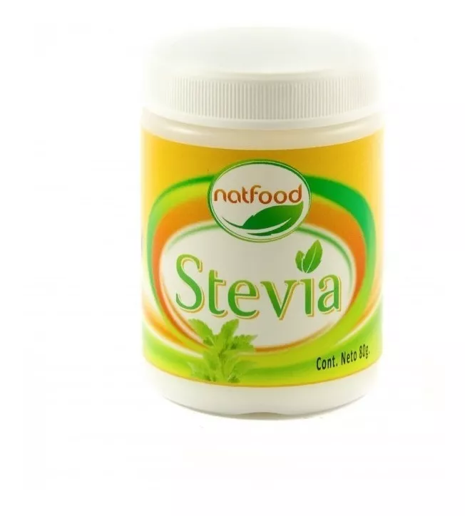 Stevia En Polvo 80g Natfood Endulzante