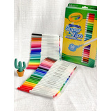 Crayola Super Tips Washable 50 Unidades Plumones Para Niños