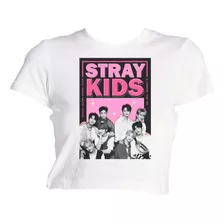 Cropped Infantil Estampa Stray Kids 01 Kpop