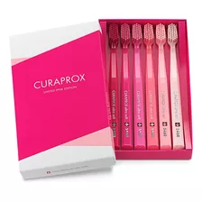 Escova Curaprox Pink Edition Cs 5460 Ultrasoft Com 6 Unidade