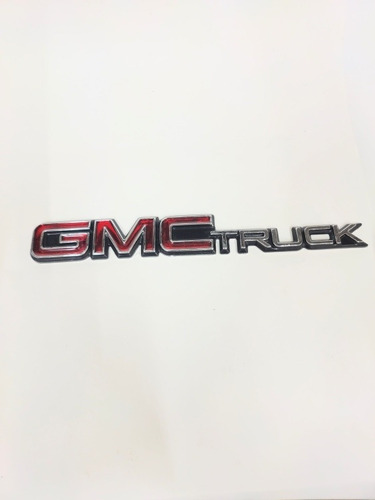 Emblemas Tapa Trasera Sierra Gmc Truck Cromado 1988-1999 Foto 3