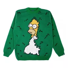 Arbusto Homero Sweater Simpsons Oficial Hombre Y Mujer Tifn