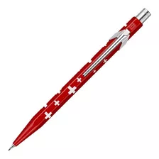 Lapiseira 0,7mm Swiss Flag Caran D Ache 844.253 Cor Vermelho