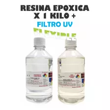 Resina Flexible Gemelos Calcomanias X 1kg Stickers Filtro Uv