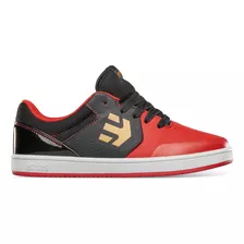 Etnies Marana Kids | Black Glam Red