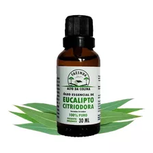 Óleo Essencial De Eucalipto Citriodora - 100% Puro - 30ml