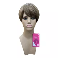 Peluca Oncológica Castaño/ Rubio 100% Cabello Humano