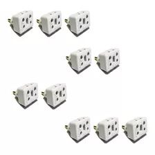 Adaptador Elétrico Tomada Bob Esponja 10 Pçs Quadrado 