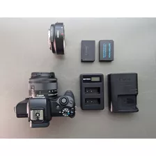  Canon Mirrolles Eos M50 Kit + Adaptador Ef-ef-s