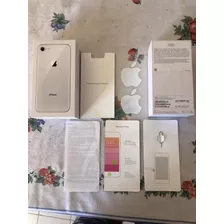 Caja Vacía De iPhone 8 Blanco De 64gb