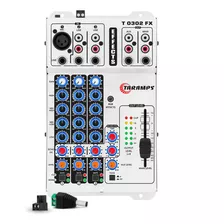 Mesa De Som T0302 Taramps Com Efeito Echo Fx 69 Efeitos Rgb Rca Xlr P10 T 0302 12v Equalizador Som Automotivo